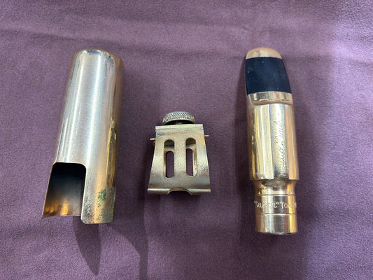 【中古】 アルトサックス用マウスピース オットーリンク  Super Tone Master フロリダ後期 ＃4　オリジナルリガチャー・キャップ付