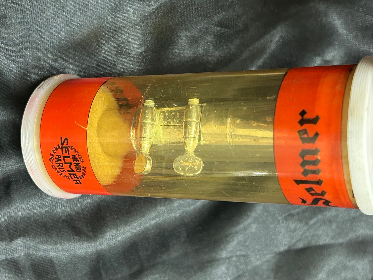 中古 Selmer （セルマー）ジャズメタル C★ アルトサックス用マウスピース/リガチャー・キャップ付