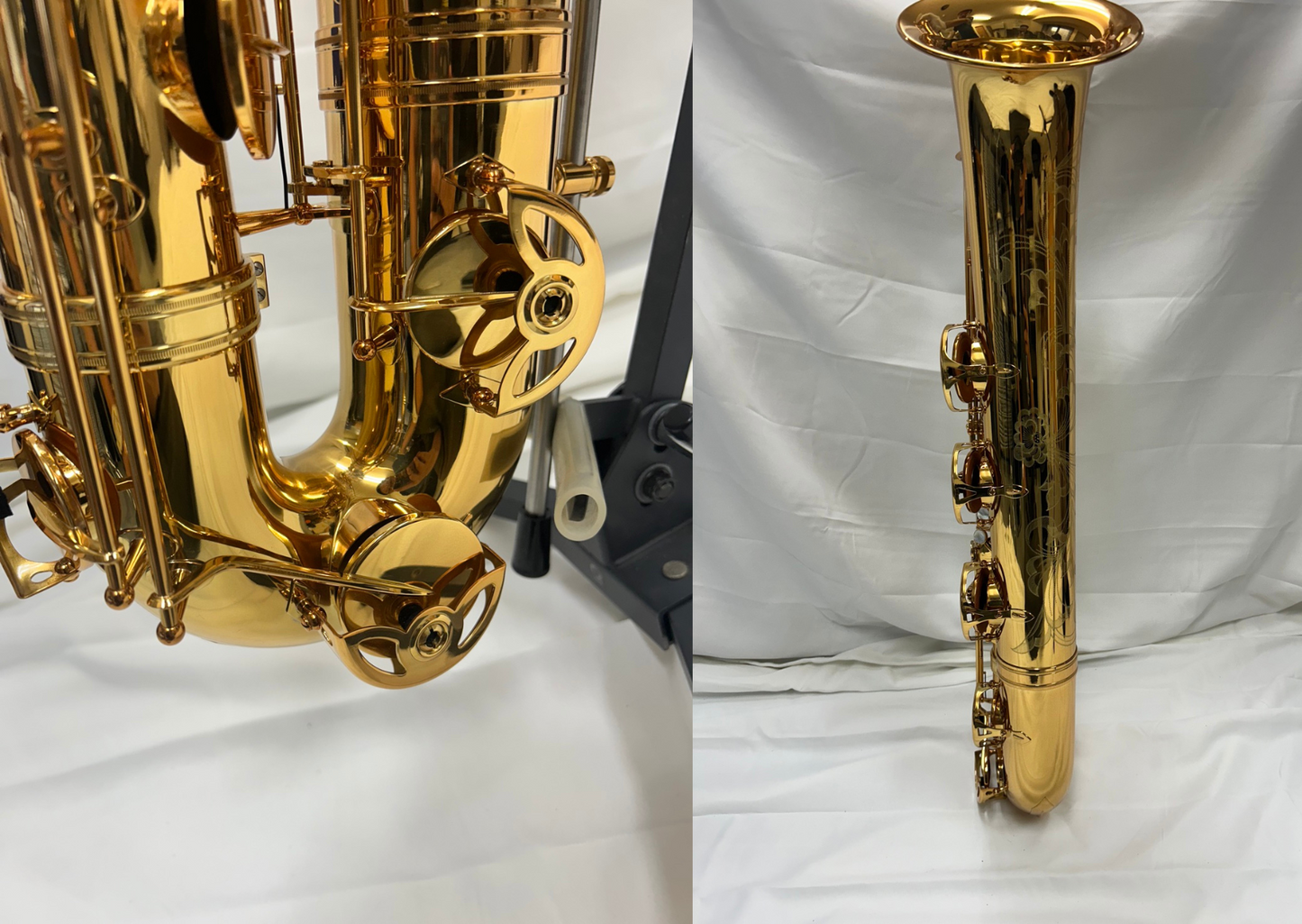 NEW！！改良版 レンタル楽器 アルペジオ楽器オリジナルバリトンサックス HighF#付き【レストなし】シリーズ2