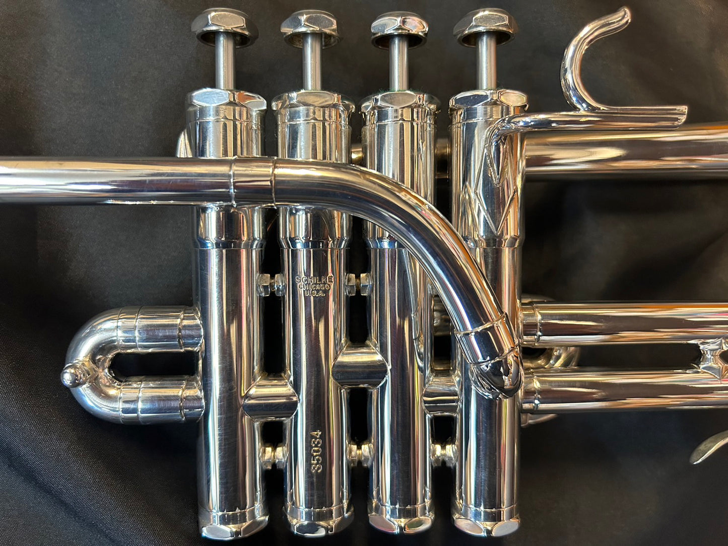 レンタル楽器　Schilke シルキー ピッコロトランペット P5-4  SP