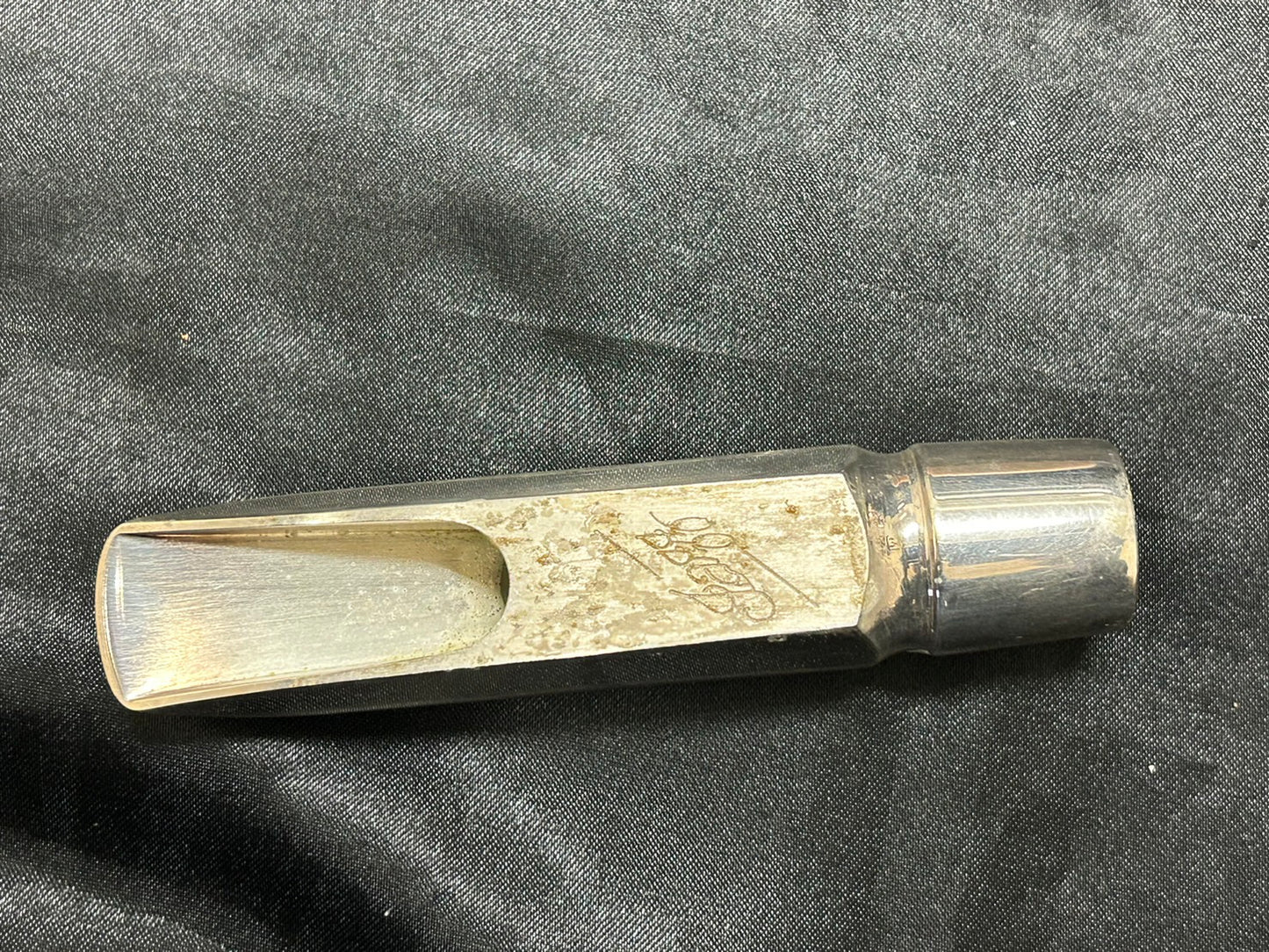 中古 Selmer （セルマー）ジャズメタル C★ アルトサックス用マウスピース/リガチャー・キャップ付