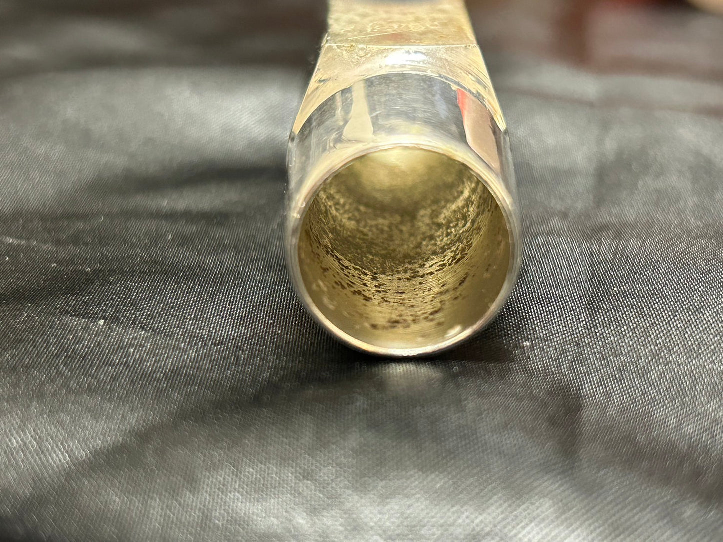 中古 Selmer （セルマー）ジャズメタル C★ アルトサックス用マウスピース/リガチャー・キャップ付