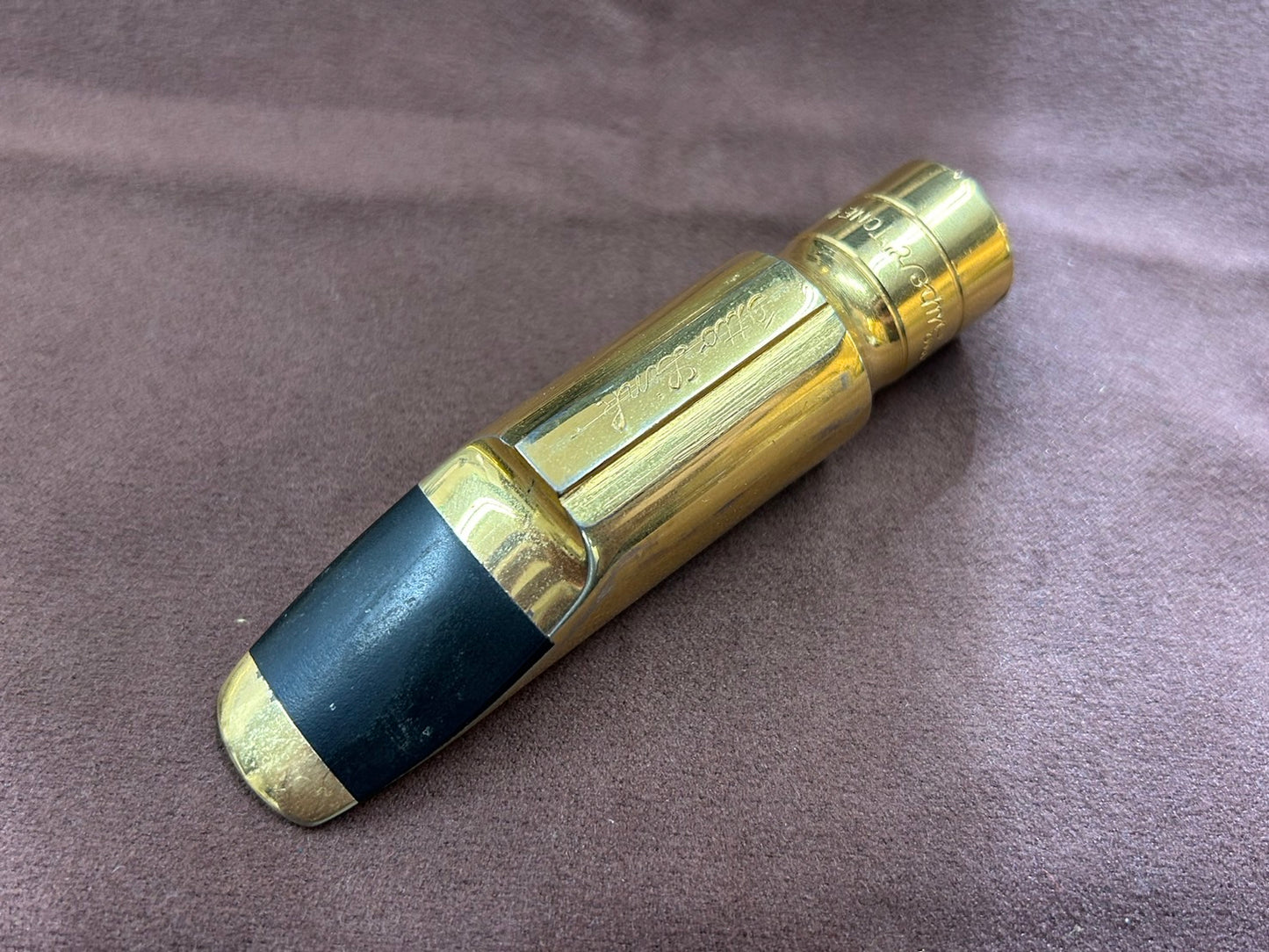 【中古】 アルトサックス用マウスピース オットーリンク  Super Tone Master フロリダ後期 ＃4　オリジナルリガチャー・キャップ付