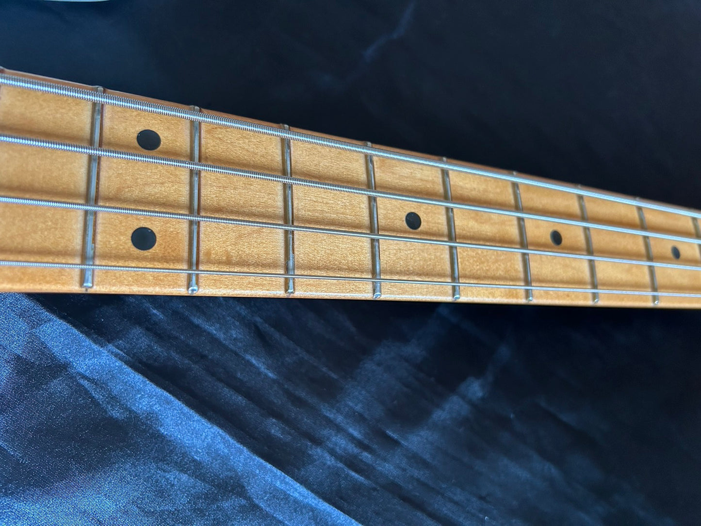【中古】Fender フェンダー Player Plus Precision Bass, Maple, Silver Smoke【フェンダーMEXプレシジョンベース】