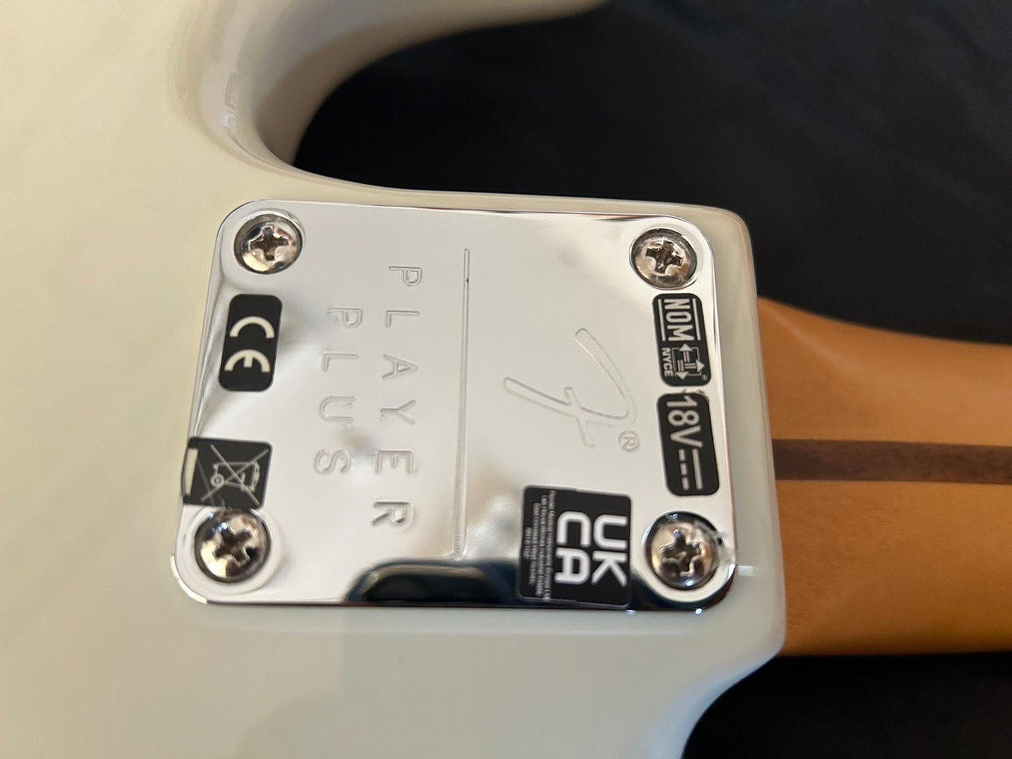 【中古】Fender フェンダー Player Plus Precision Bass, Maple, Silver Smoke【フェンダーMEXプレシジョンベース】