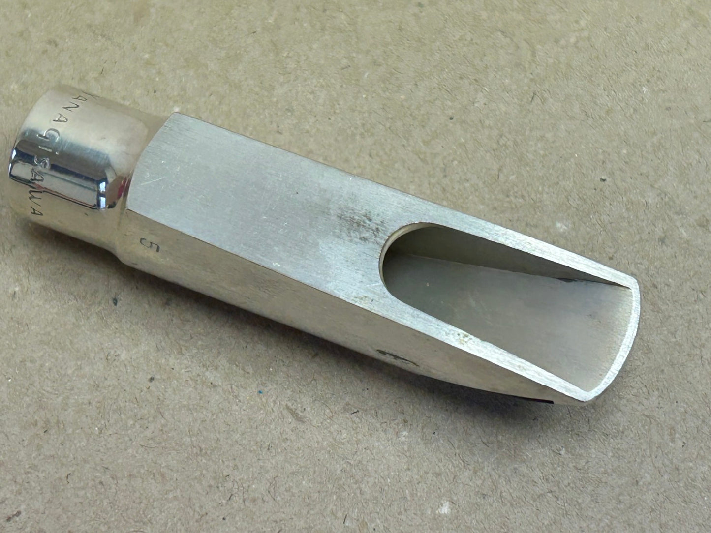 中古 Yanagisawa （ヤナギサワ） メタル ソプラノサックス用マウスピース #5