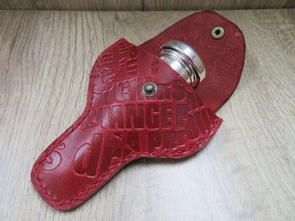 【アルペジオ楽器オリジナル商品】トロンボーン・ユーフォ用 マウスピースケース RED