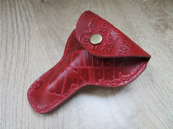 【アルペジオ楽器オリジナル商品】トロンボーン・ユーフォ用 マウスピースケース RED