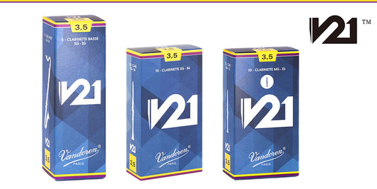 クラリネットリード バンドレン B♭クラリネット V21 10枚入