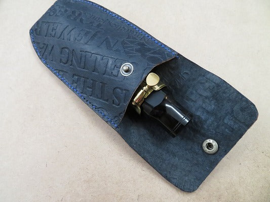 【アルペジオ楽器オリジナル商品】テナーサックス用 マウスピースケース Navy