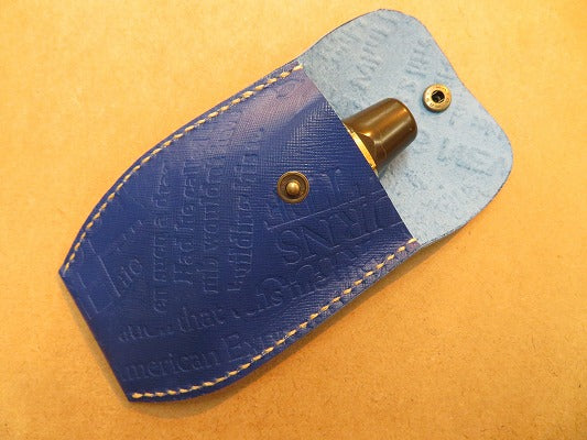 【アルペジオ楽器オリジナル商品】アルトサックス用 マウスピースケース　blue
