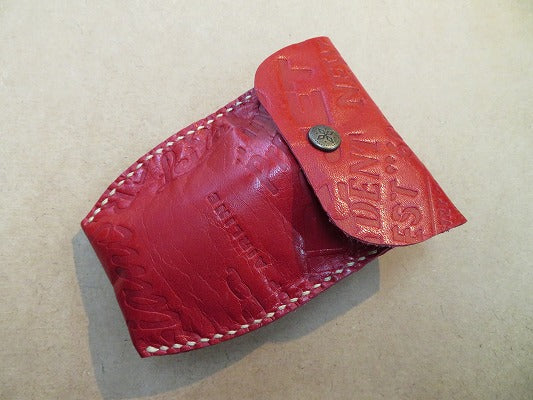 【アルペジオ楽器オリジナル商品】アルトサックス用 マウスピースケース RED