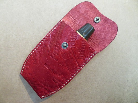 【アルペジオ楽器オリジナル商品】アルトサックス用 マウスピースケース RED
