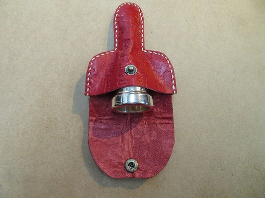 【アルペジオ楽器オリジナル商品】トロンボーン・ユーフォニアム用 マウスピースケース RED
