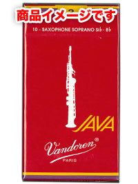 サックスリード バンドレン ソプラノサックス JAVA FILED-RED CUT  10枚入 SR3025R