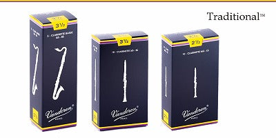 バンドレン Vandoren E♭クラリネットリード  トラディショナル 10枚入